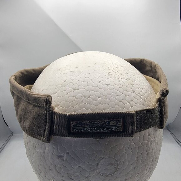 Pebble Beach Gray Golf Visor Hat Cap AHead Vintage Adjustable Casual Outdoors - Picture 3 of 7